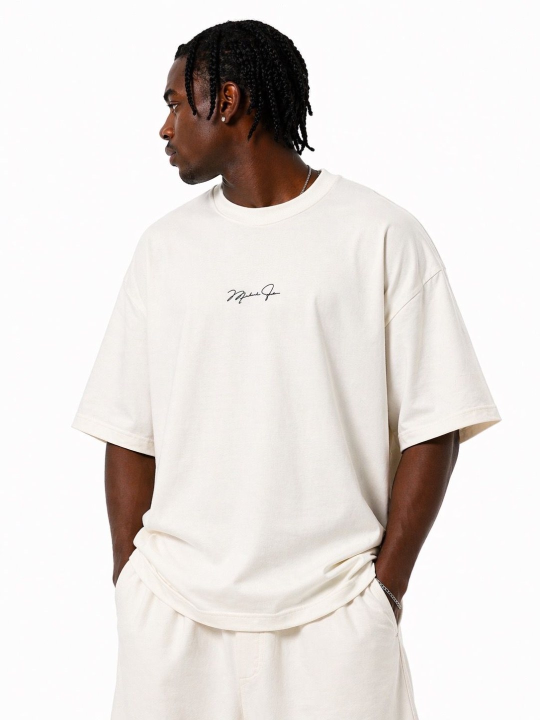 Camiseta oversized M.Jordan off white  — foto 4