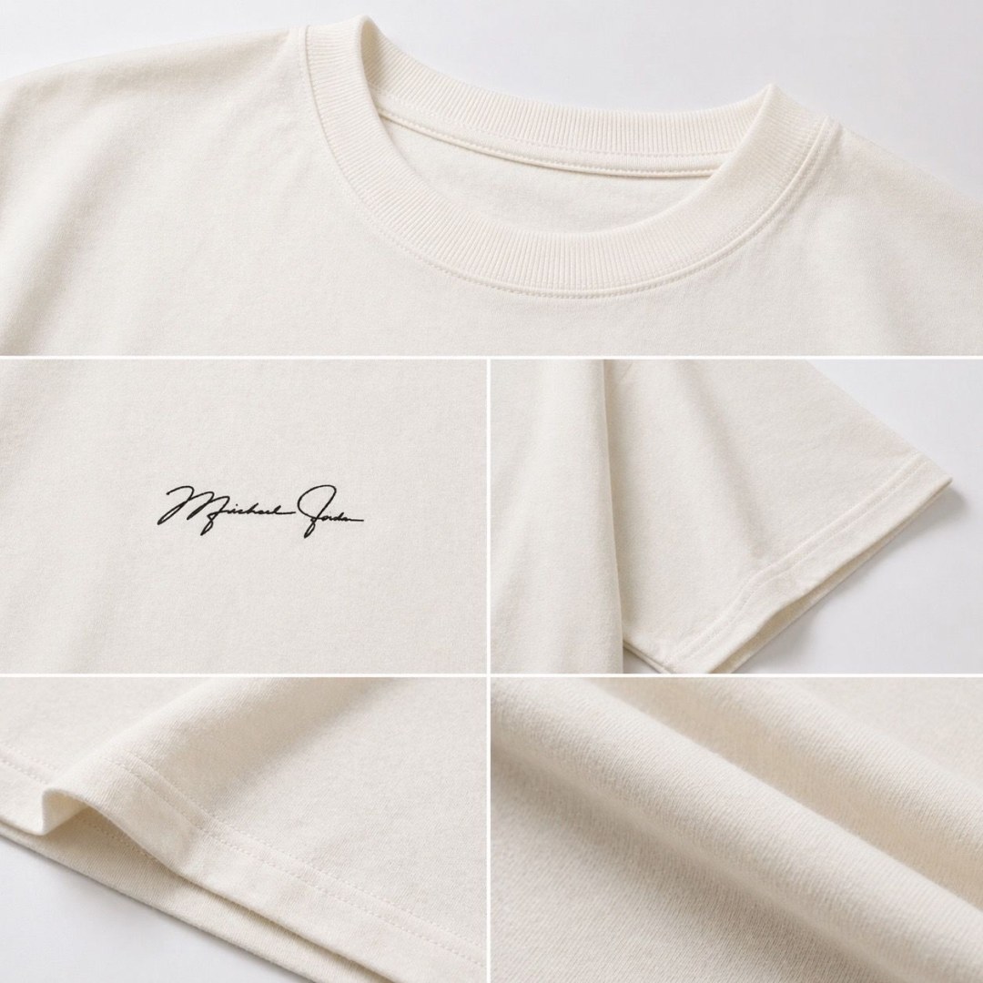 Camiseta oversized M.Jordan off white  — foto 5