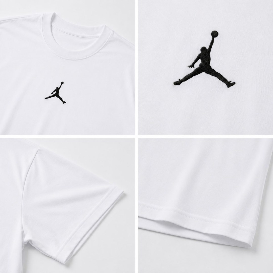 Camiseta Oversized Plus Size Jordan — Branca — foto 3