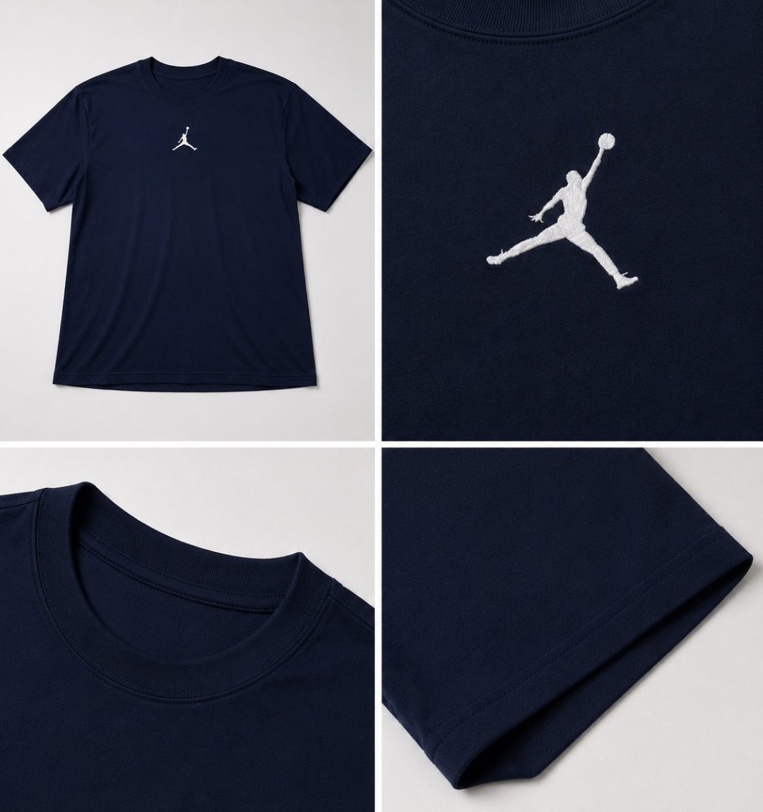 Camiseta Oversized Plus Size Jordan — Marinho — foto 3
