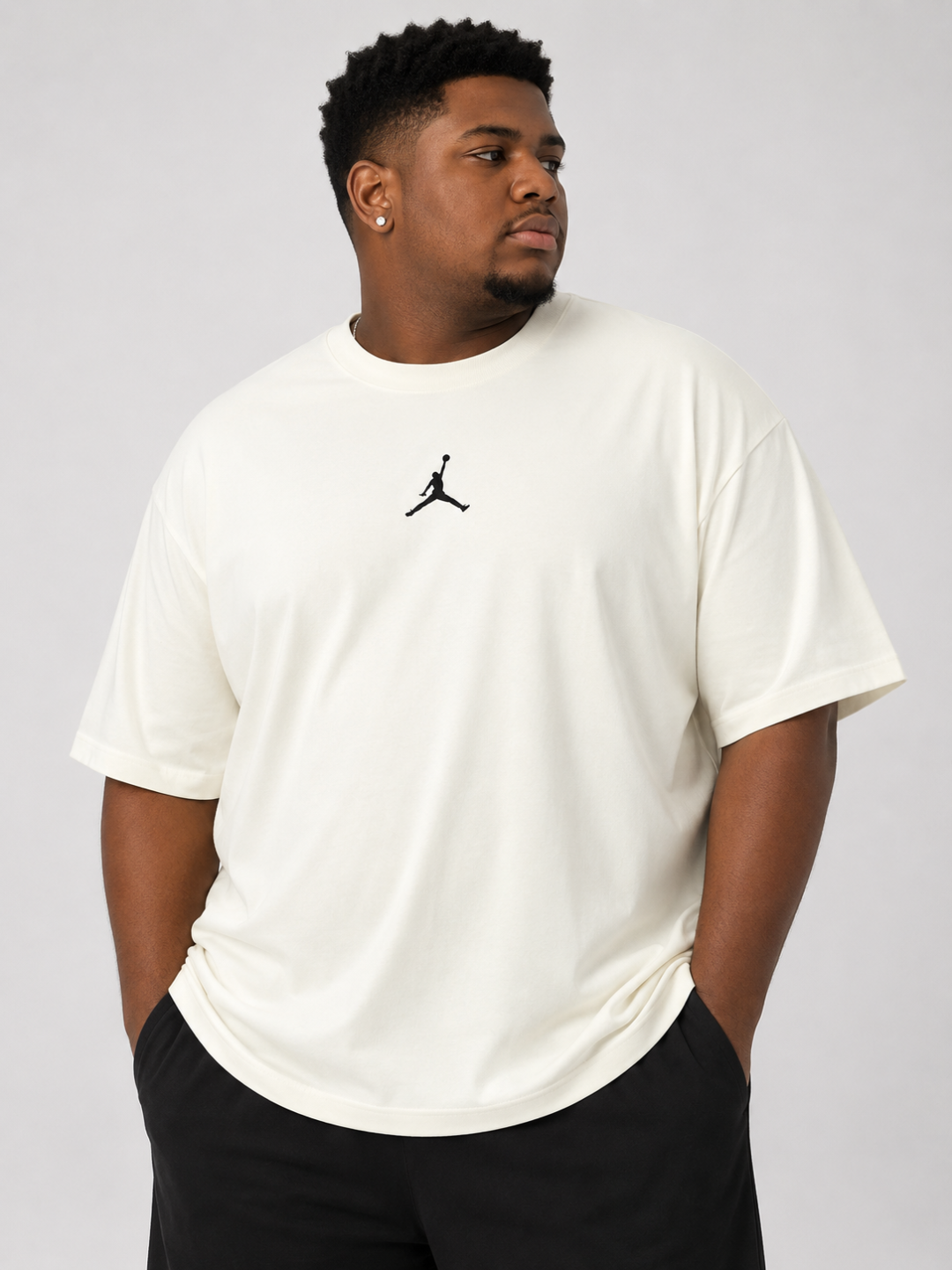 Camiseta Oversized Plus Size Jordan — OFF — foto 2