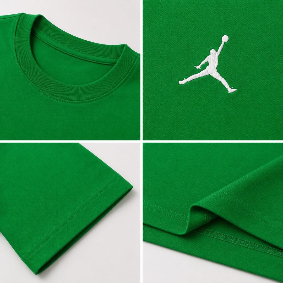 Camiseta Oversized Plus Size Jordan — Verde Primavera  — foto 3