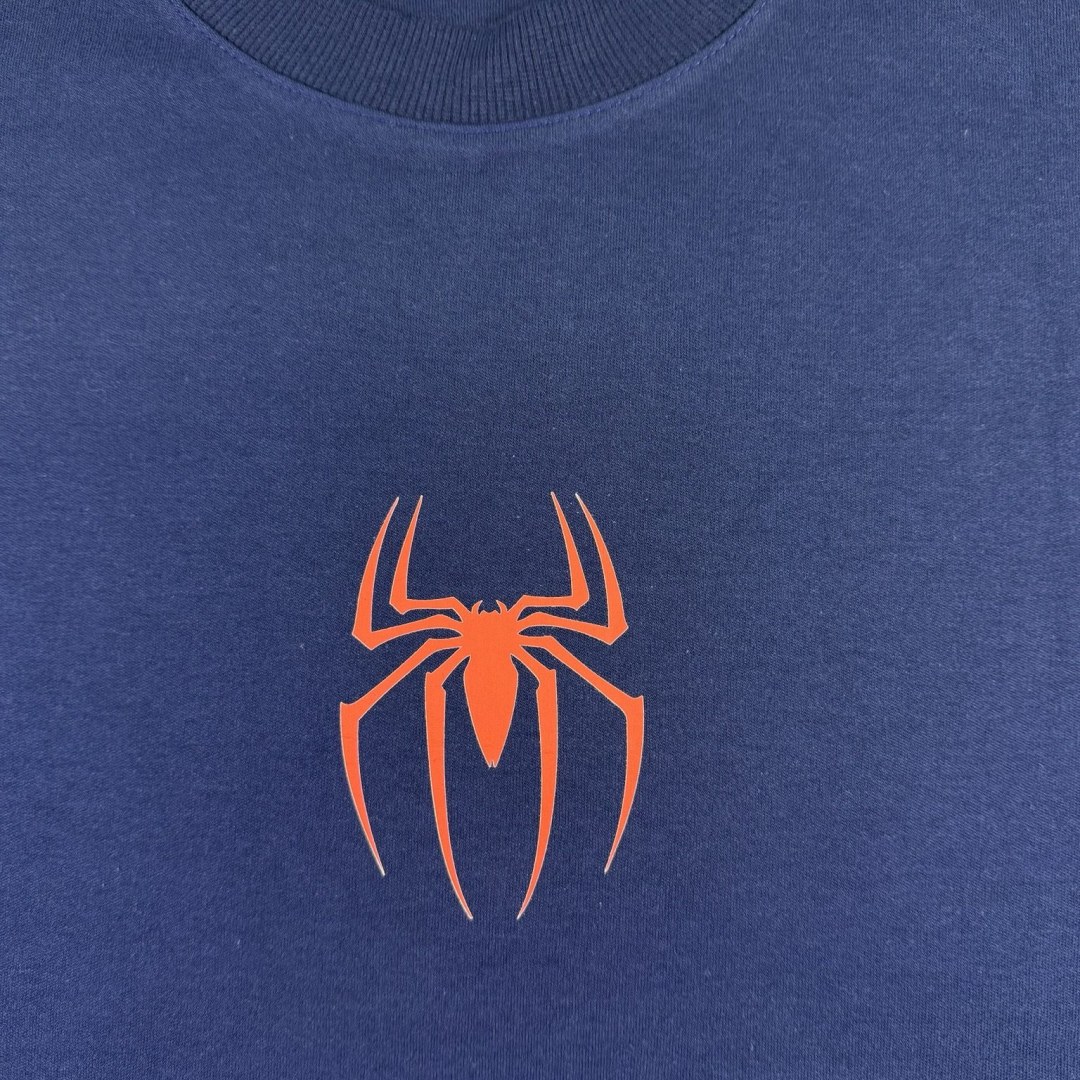 Camiseta Oversized Spider Brand New Day — Marinho — foto 4