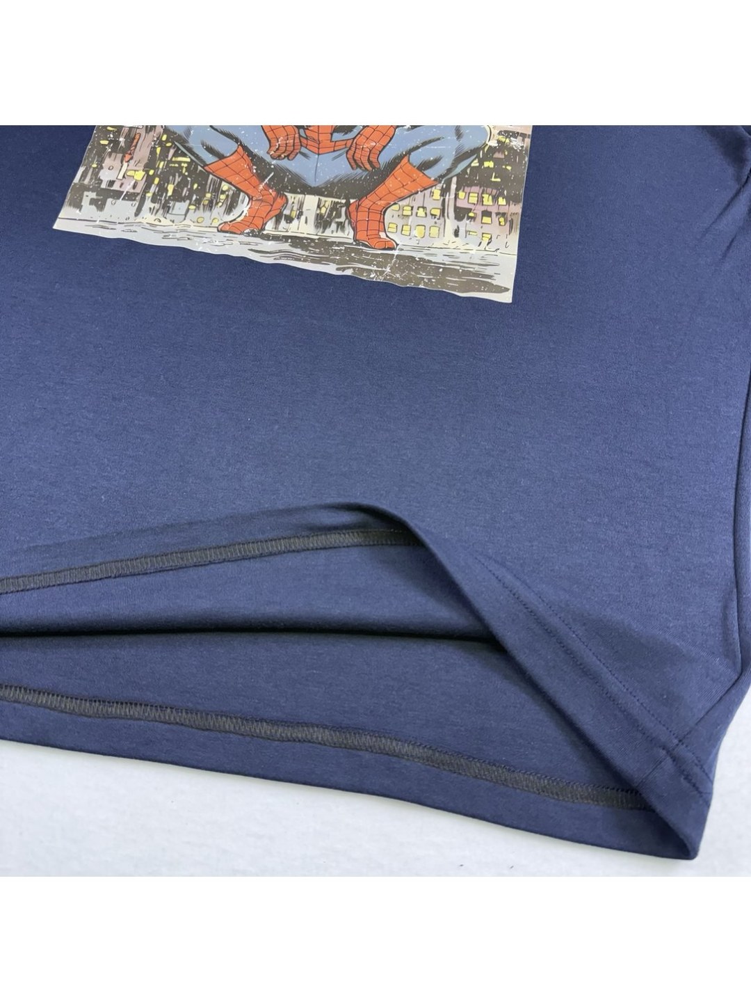 Camiseta Oversized Spider Brand New Day — Marinho — foto 5