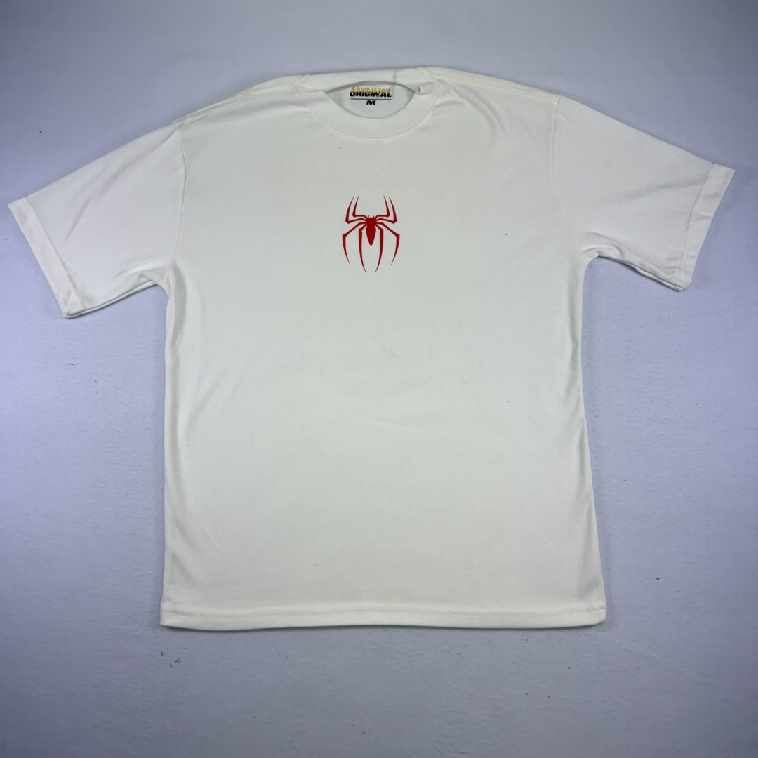Camiseta Oversized Spider Brand New Day — Off White  — foto 3