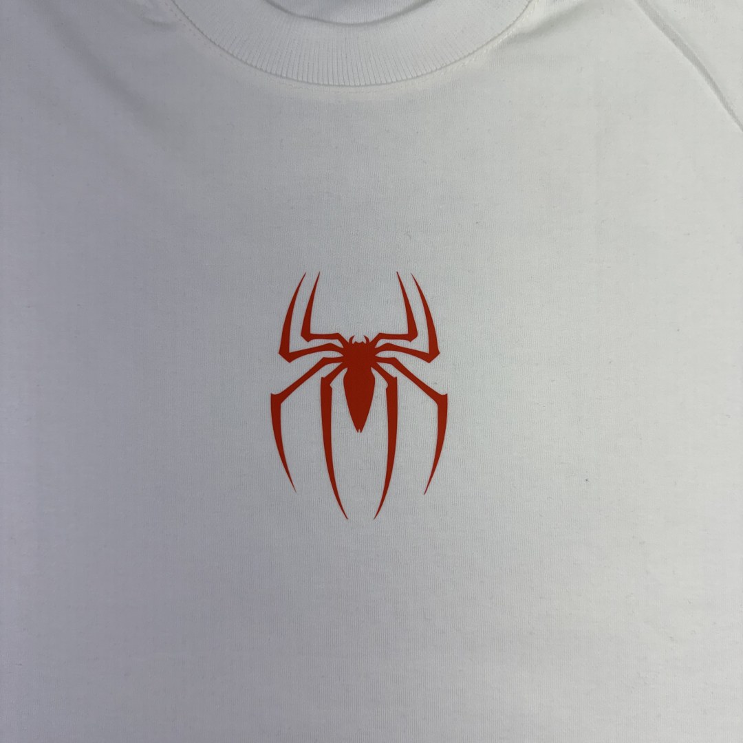 Camiseta Oversized Spider Brand New Day — Off White  — foto 4