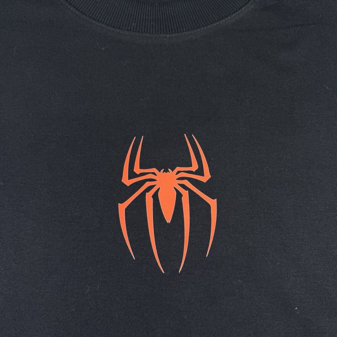 Camiseta Oversized Spider Brand New Day — Preta — foto 4