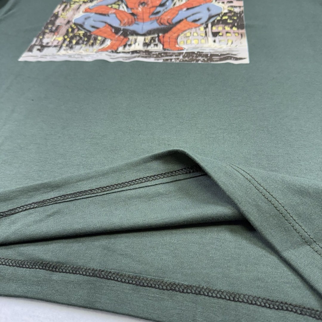 Camiseta Oversized Spider Brand New Day — Verde — foto 4