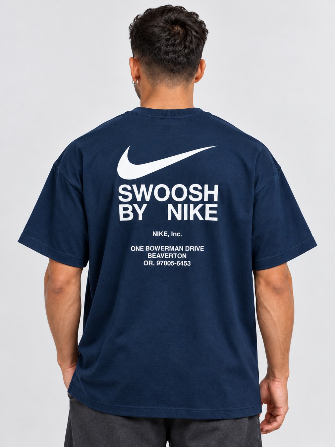 Camiseta Oversized Swoosh By Nike — foto 3