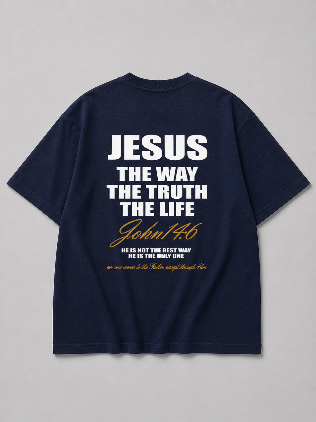 Camiseta Oversized The Way Marinho  — foto 2