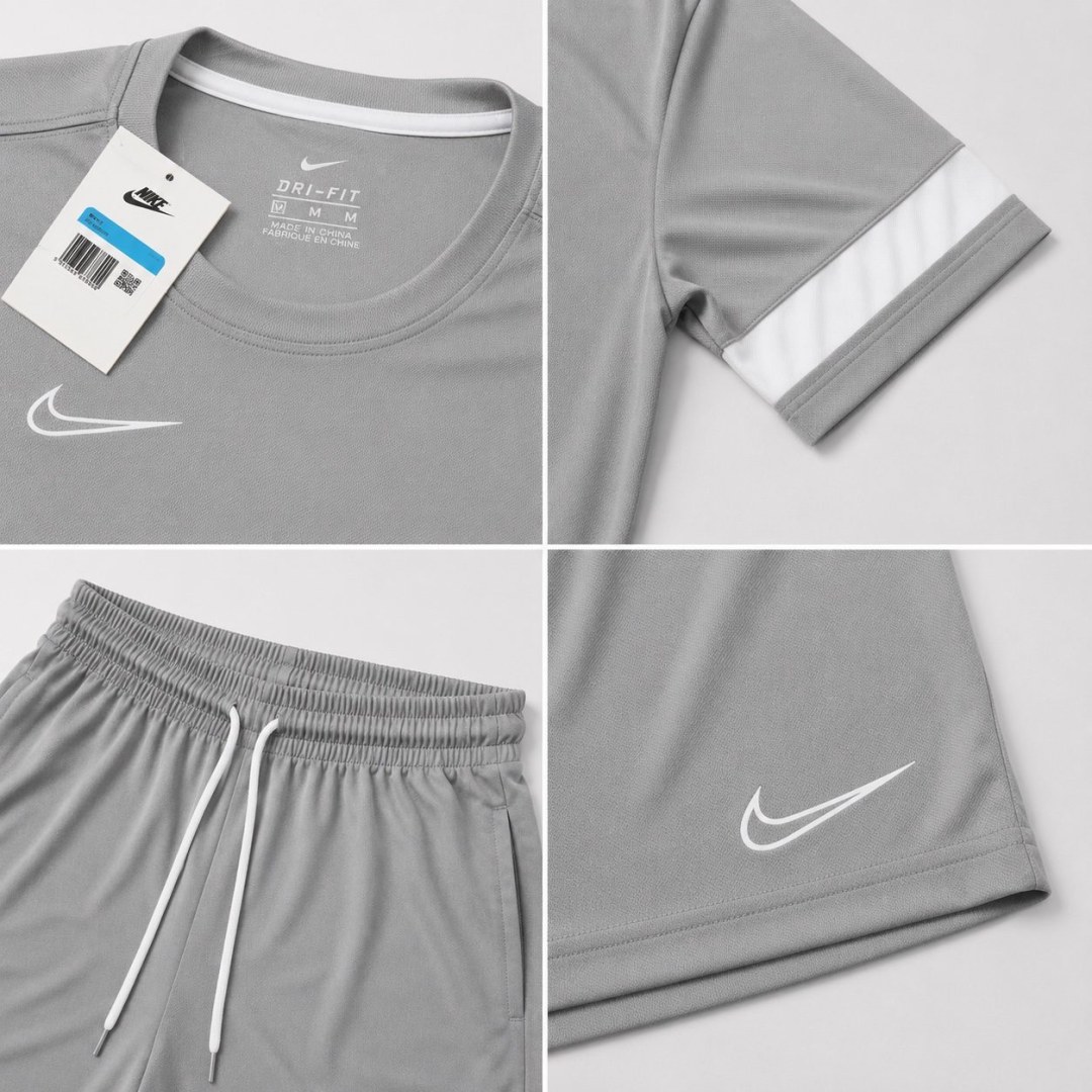  Conjunto Academy Dri-FIT — Cinza — foto 3