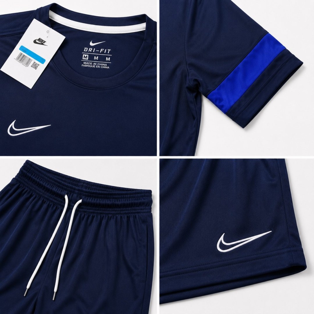 Conjunto Academy Dri-FIT — Marinho  — foto 3