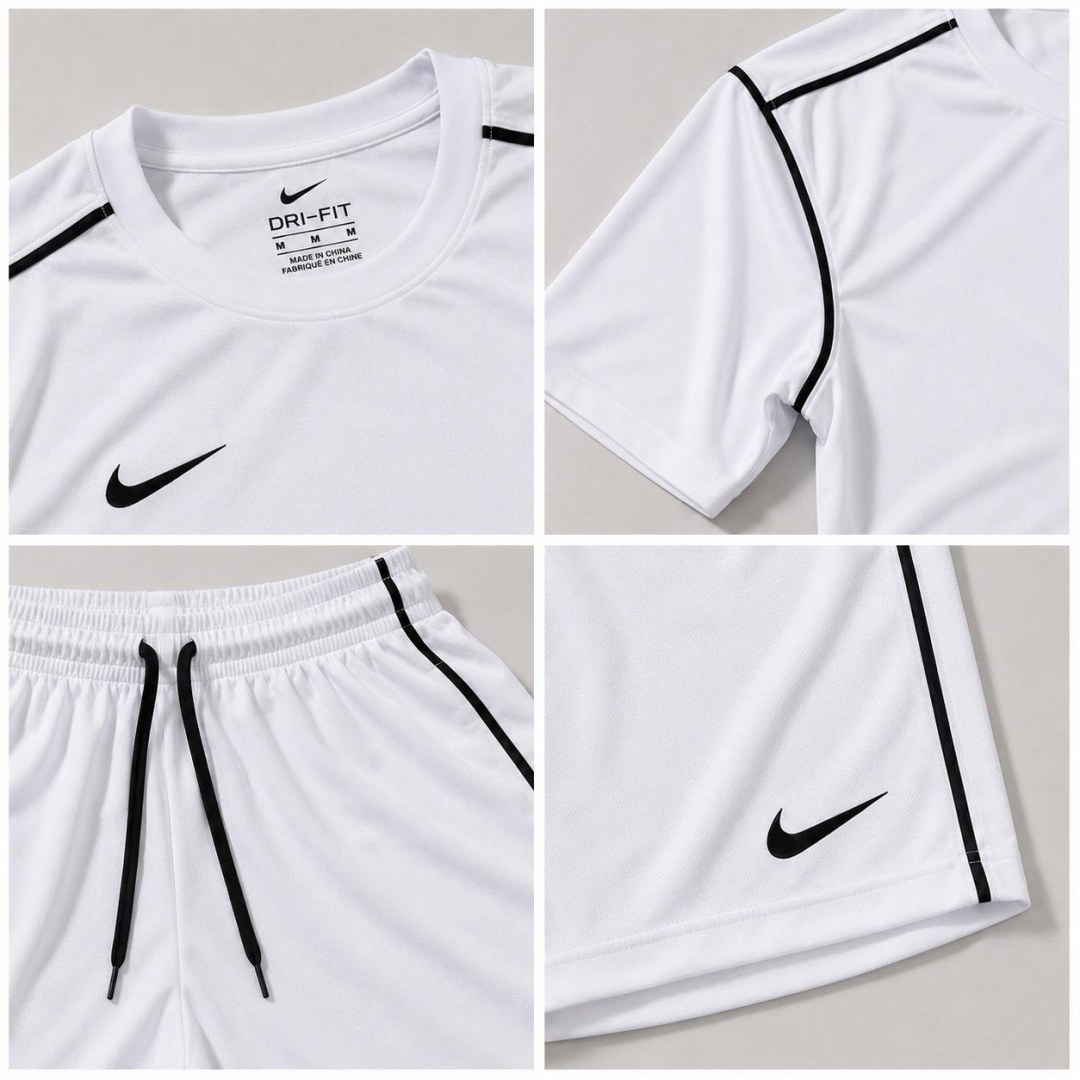 Conjunto Dri-Fit Nike Branco  — foto 3