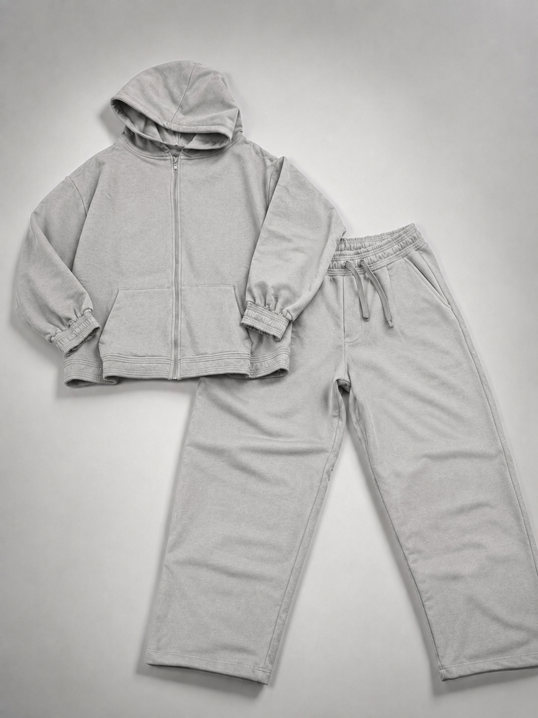 Conjunto moletom canguru Cinza  — foto 3