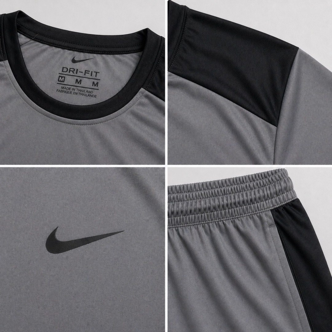 Conjunto Nike dri-fit cinza  — foto 3
