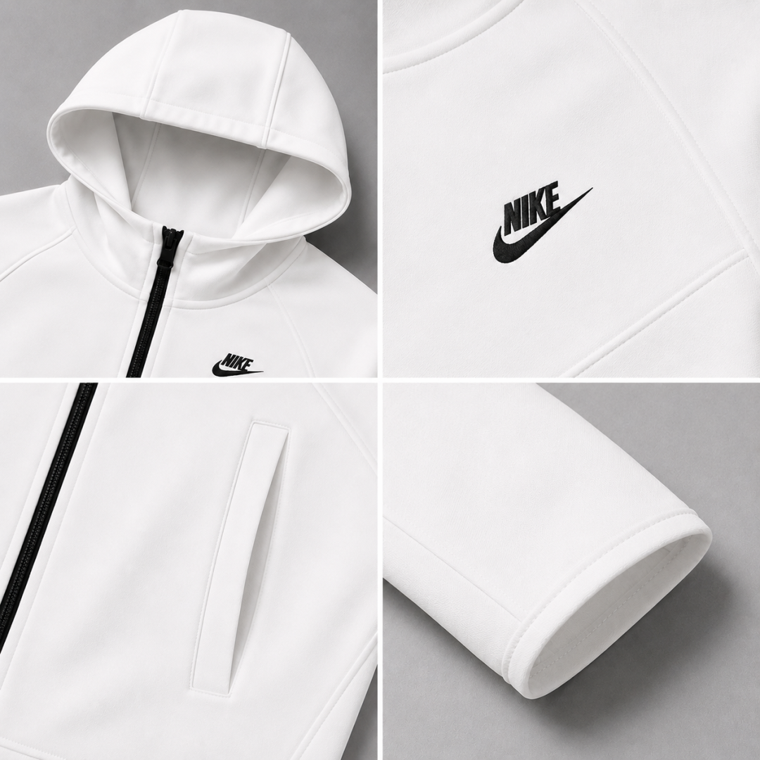 Moletom Nike Tech Fleece Off white  — foto 3