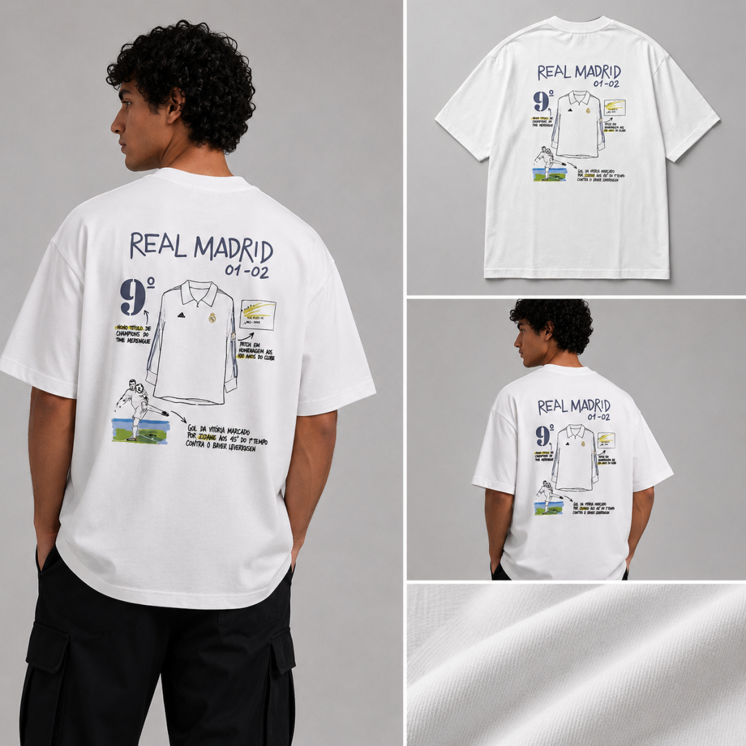 Oversized Zidane Volley Branca  — foto 5