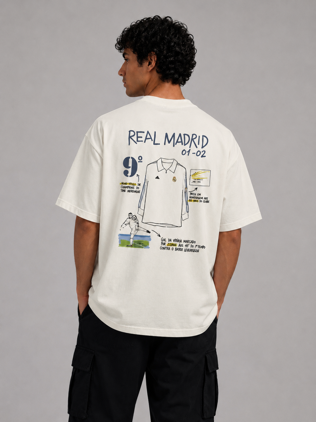 Oversized Zidane Volley Off White 