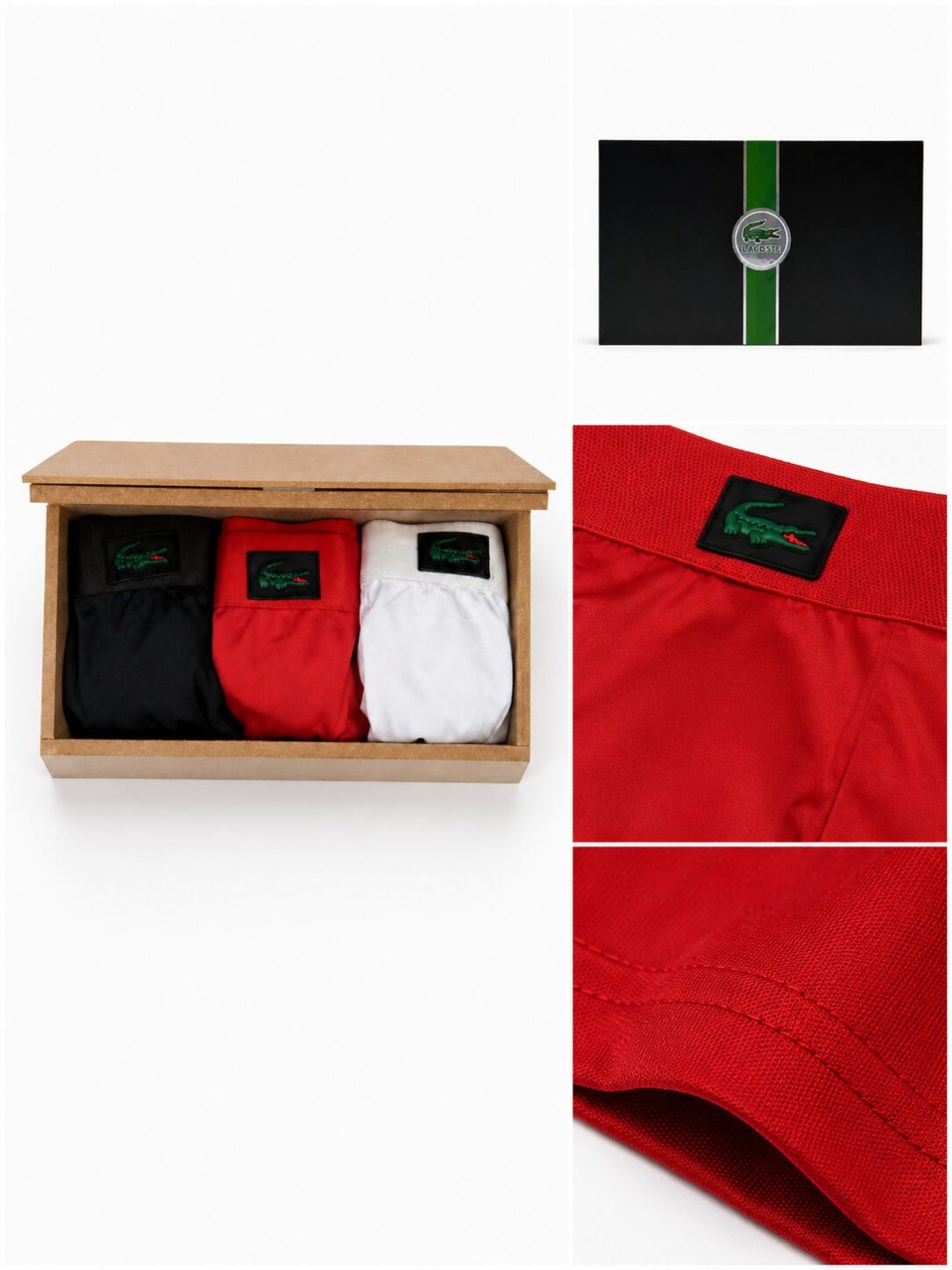 Pack 3 Cuecas - Lacoste  — foto 4