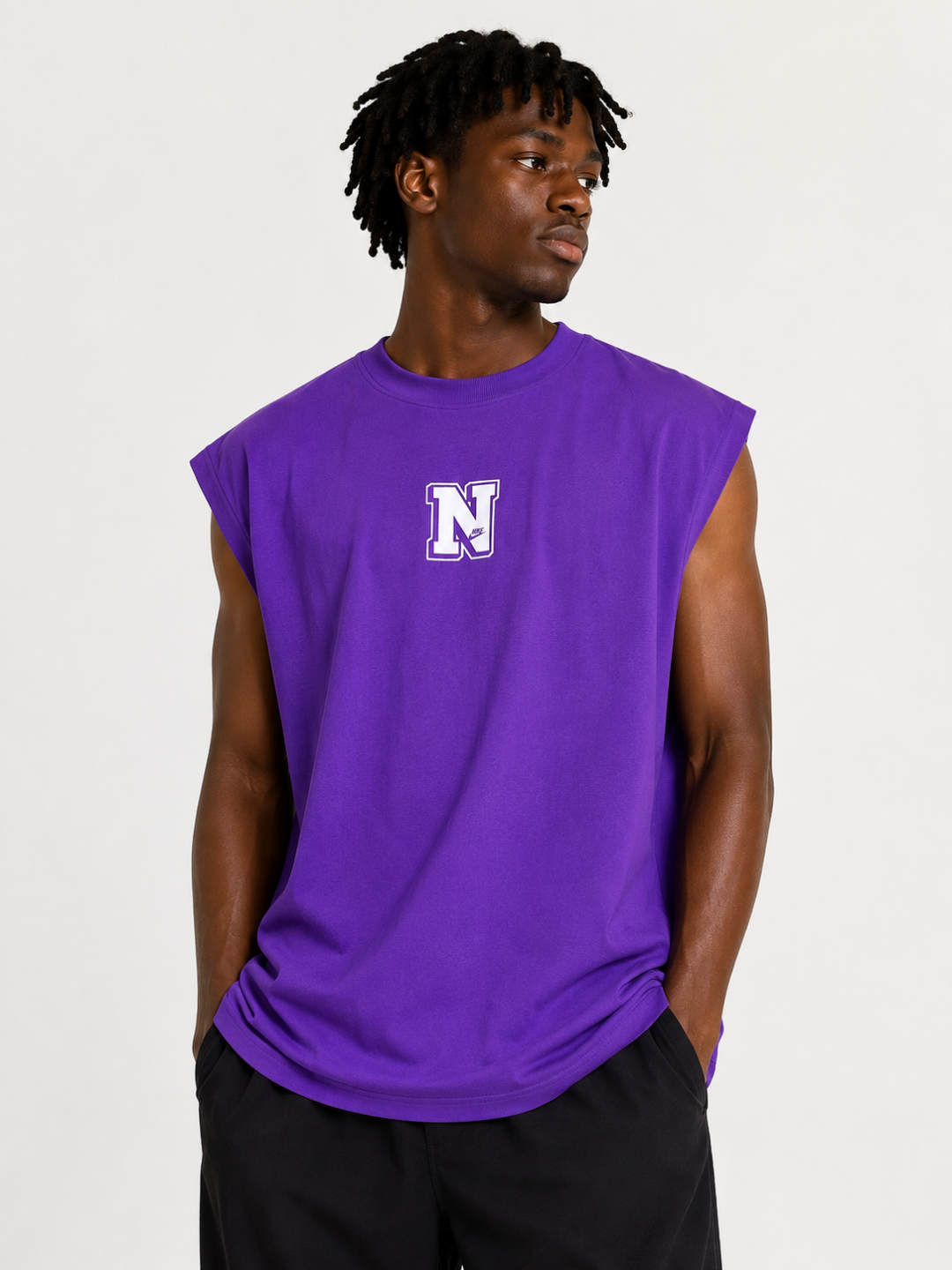 Regata Oversized Essential N Signature Purple 