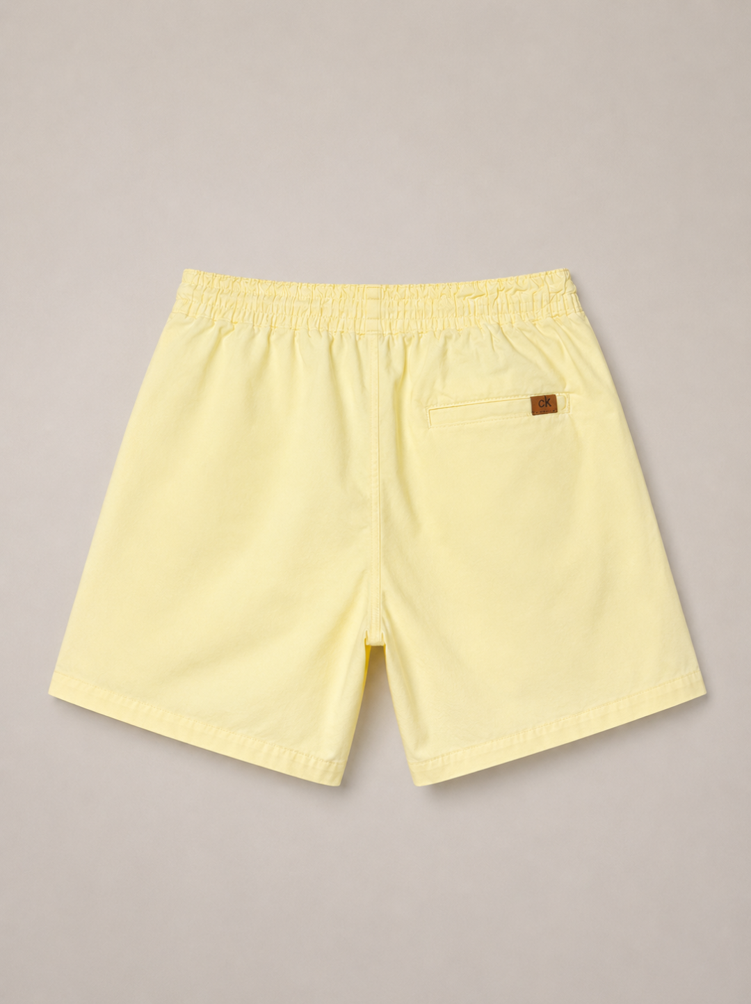 Short Calvin Klein Sarja Comfort — Amarelo  — foto 3
