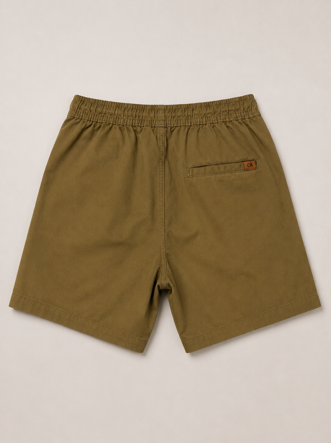 Short Calvin Klein Sarja Comfort — Caqui  — foto 3