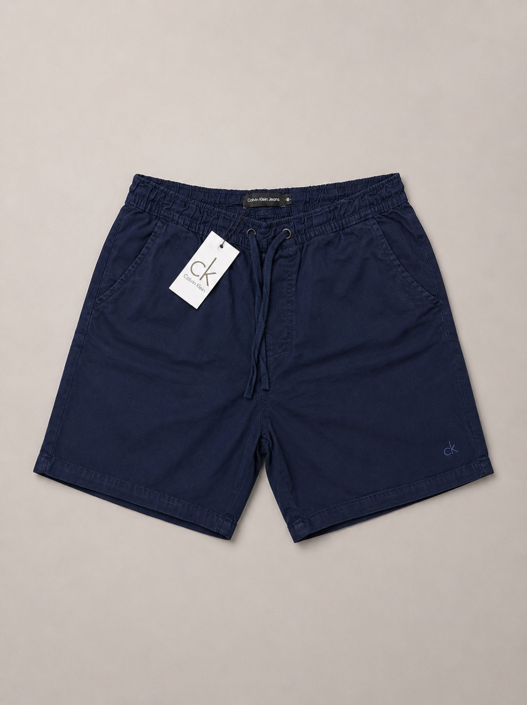 Short Calvin Klein Sarja Comfort — Marinho