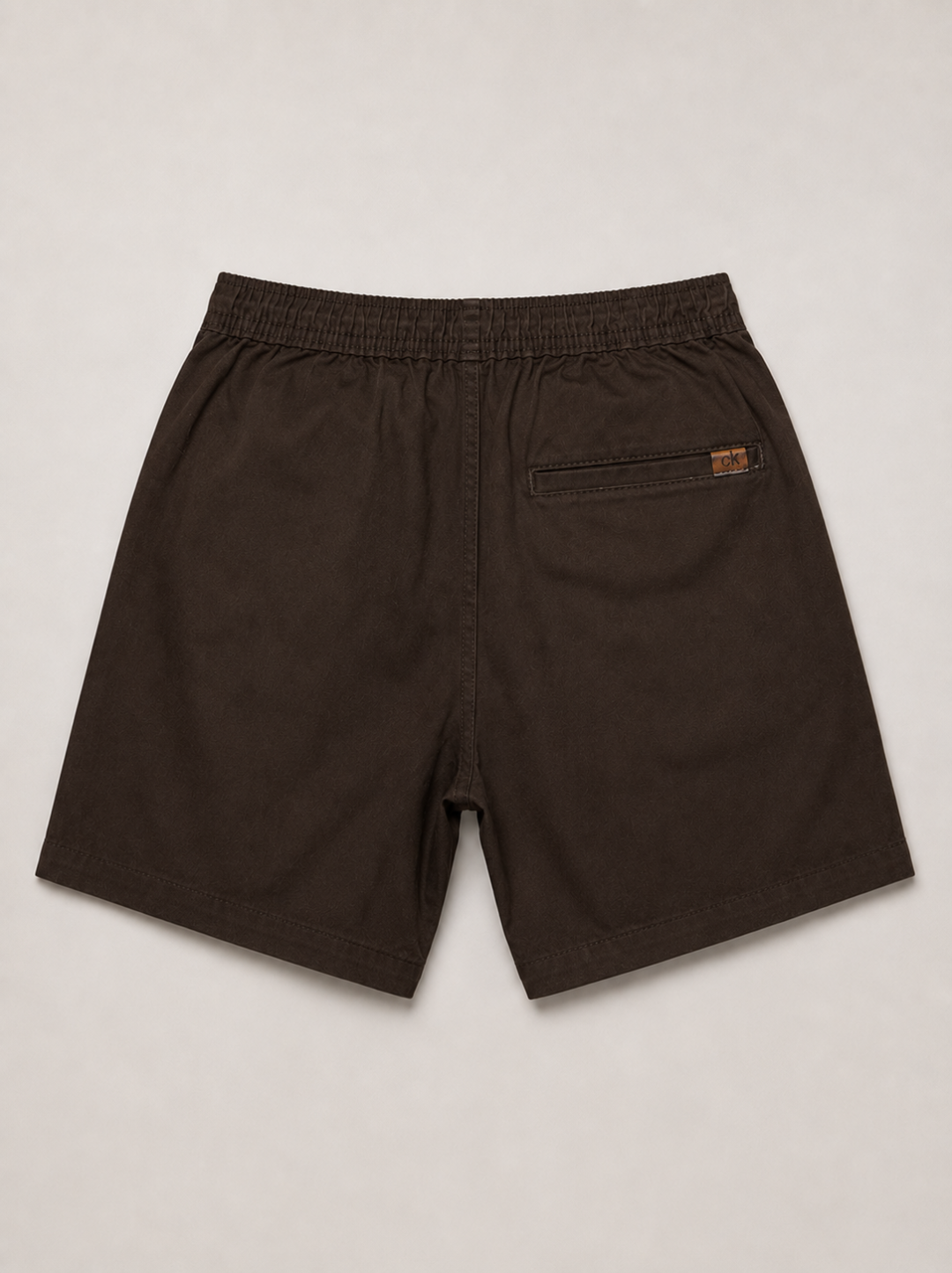 Short Calvin Klein Sarja Comfort — Marrom — foto 3