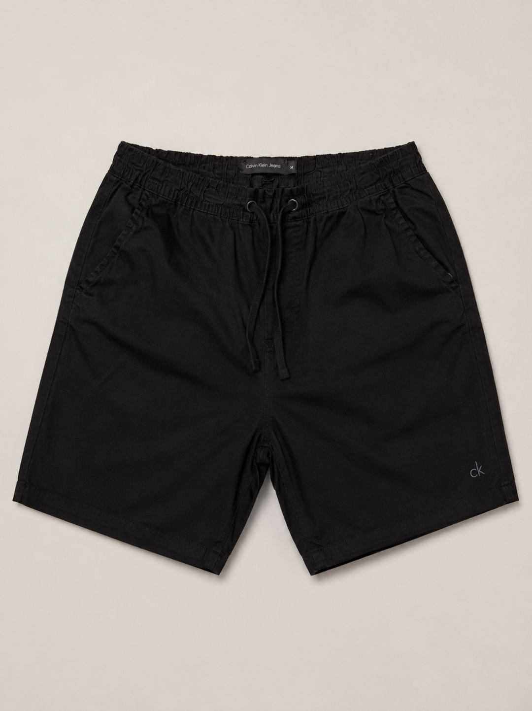 Short Calvin Klein Sarja Comfort — Preto