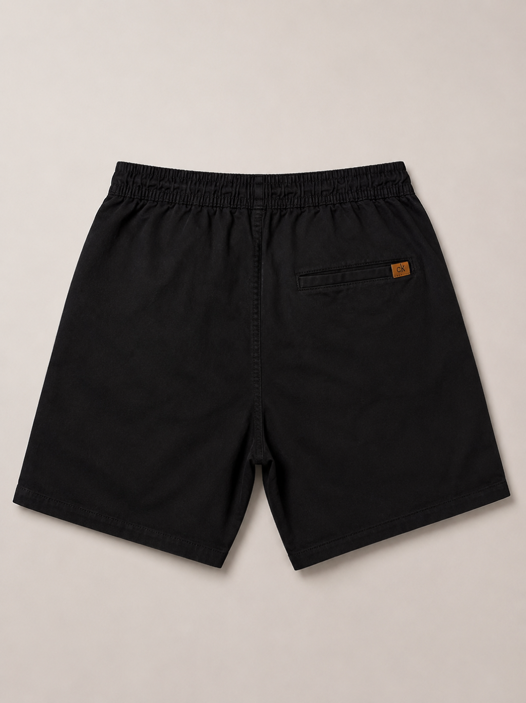 Short Calvin Klein Sarja Comfort — Preto — foto 3