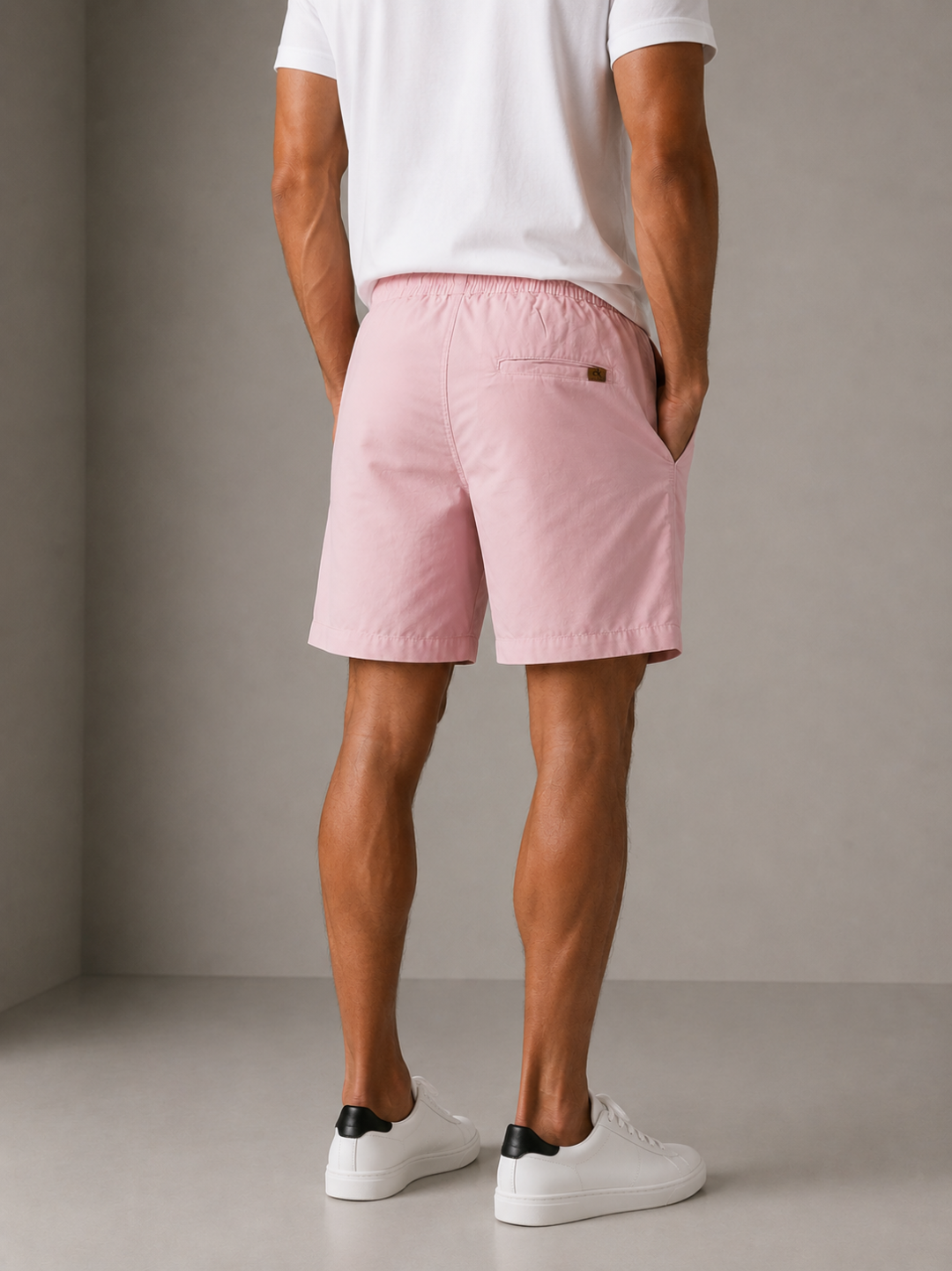 Short Calvin Klein Sarja Comfort — Rosa — foto 4