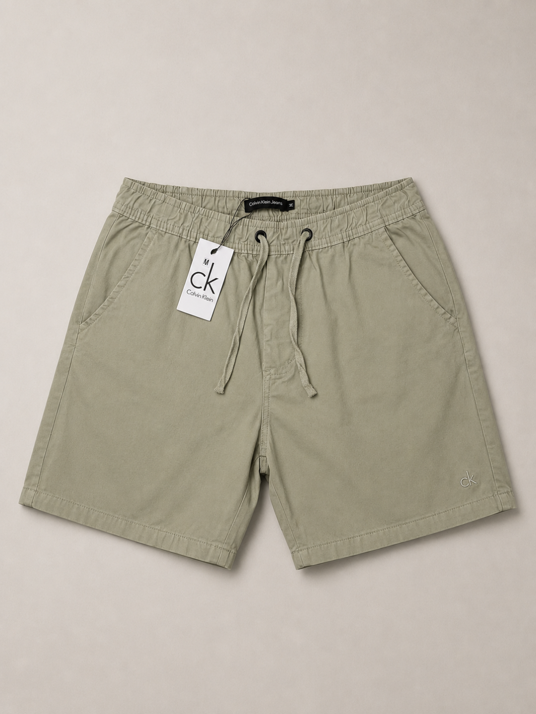 Short Calvin Klein Sarja Comfort — Verde Abacate
