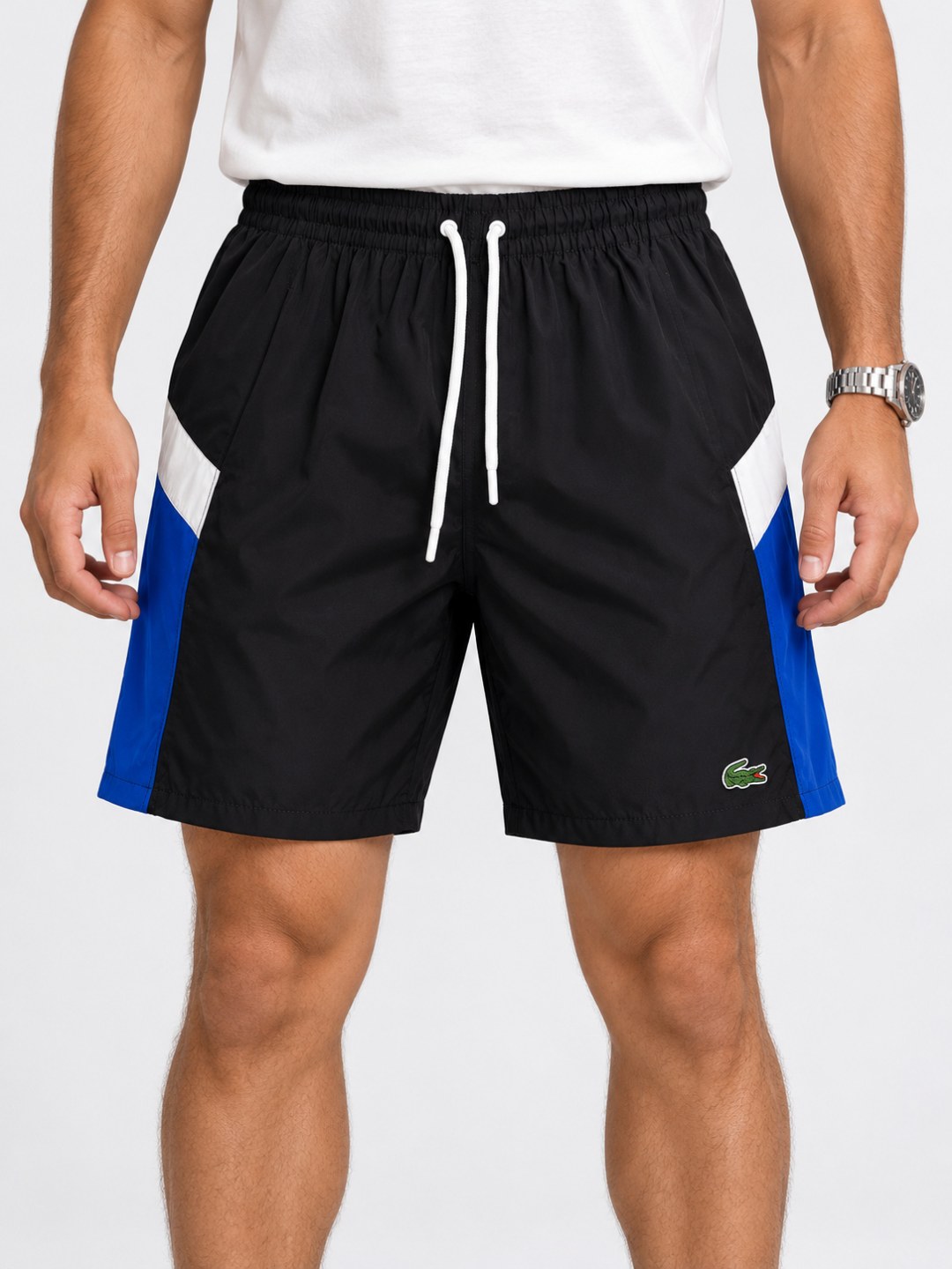 Short Lacoste Sport com Recortes Laterais